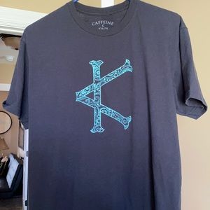 Caffeine and Kilos men’s t-shirt